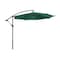 Villacera 10-Foot Offset Patio Umbrella, Green 83-OUT5412 - alternate 3